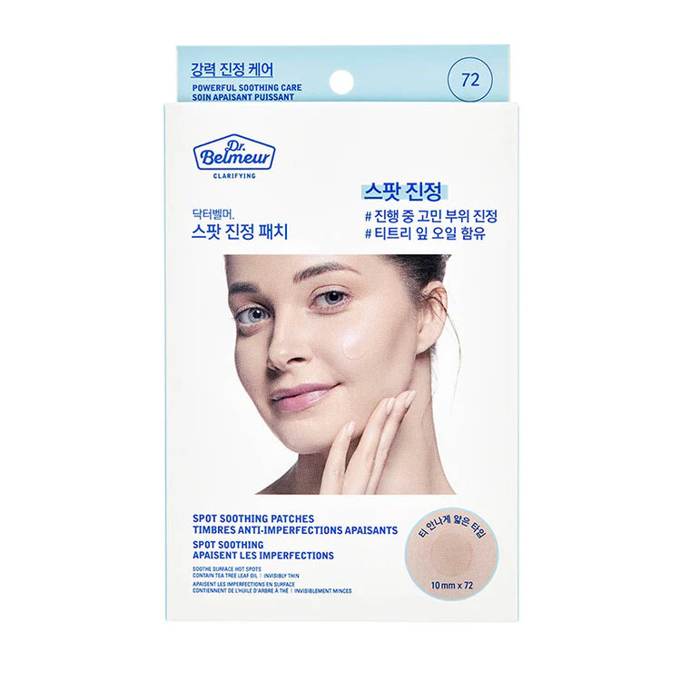 Dr. Belmeur Clarifying Spot Soothing Patches for Acne Prone Skin